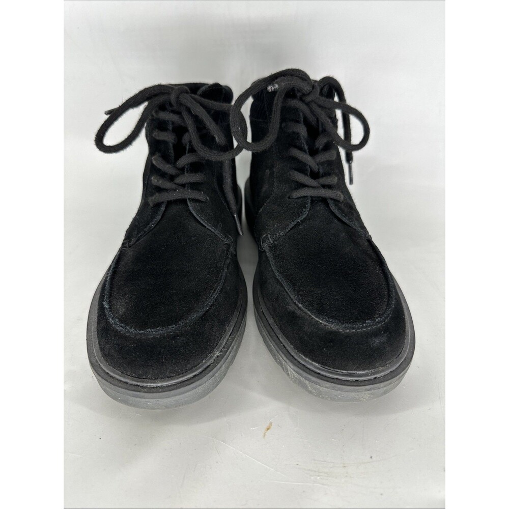 Lands’ End Moc Toe Flannel Lined Lace Up Boots - Picture 6 of 8